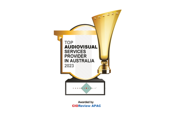 CIO Review CIO - Chorus Call Australia Awards - Top Audiovisual service provider in Australia
